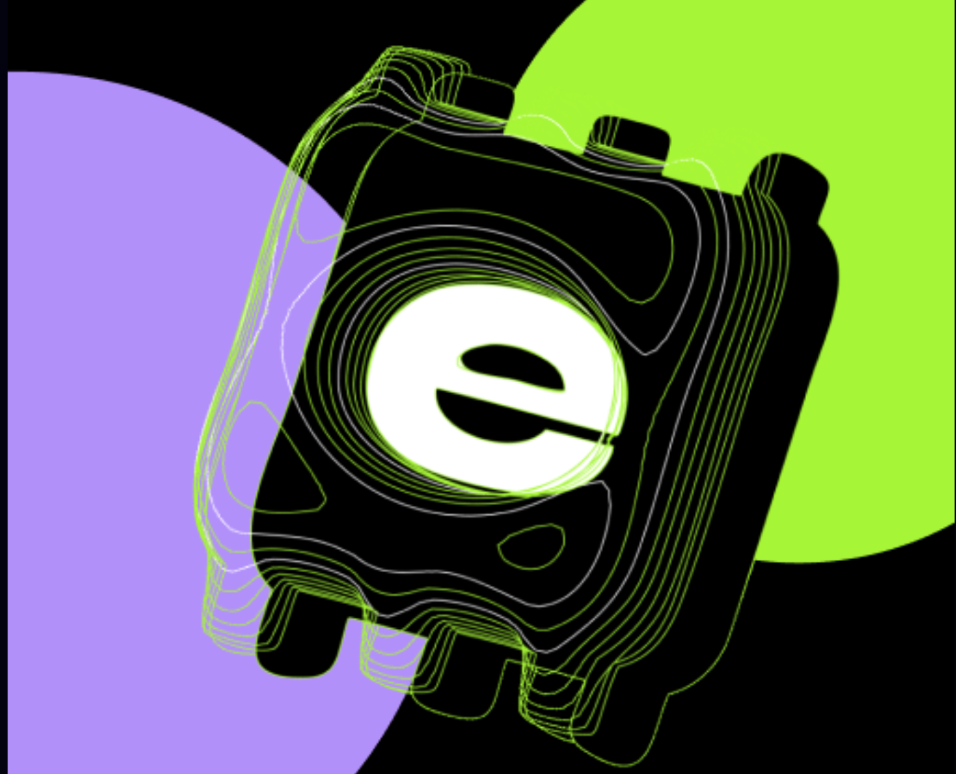 Illustration of an embedded SIM card (eSIM card) inside a smartphone, showing its internal structure and functionality